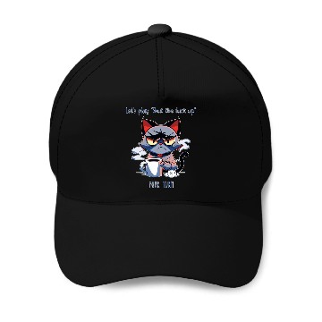 Discover Grumpy cat shut up Baseball Caps