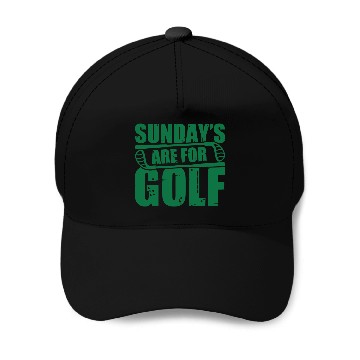 Discover Sunday s Are For Golf Baseball Caps