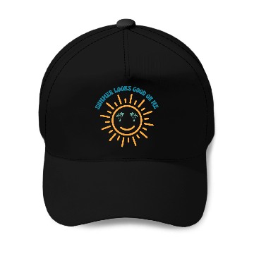 Discover Summer Vibes Baseball Caps