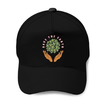 Discover Save The Earth Baseball Caps