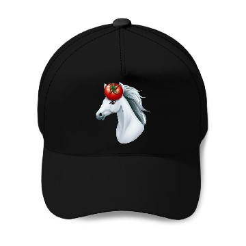 Discover Horse Head Tomato - Creative Horse & Vegetable Baseball Caps