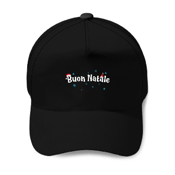 Discover Buon Natale Italian Baseball Caps