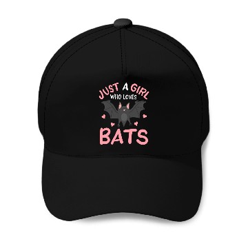 Discover Bats Bat Lover Baseball Caps