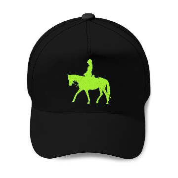 Discover Equestrian Green Lizard Baseball Caps