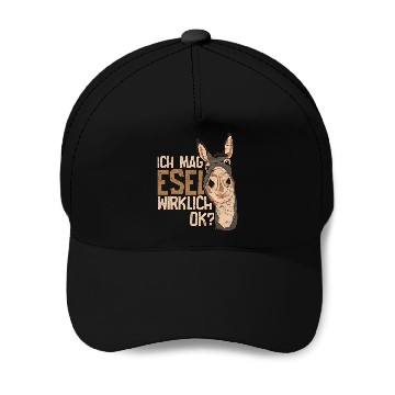 Discover Donkey Baseball Caps