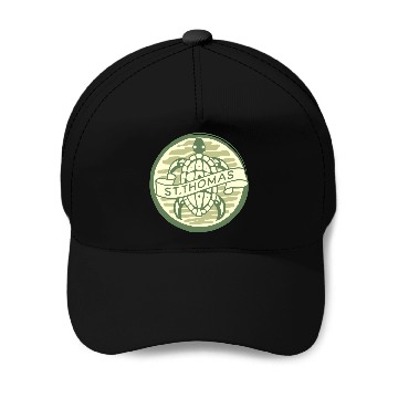 Discover Saint Thomas Turtle Baseball Caps