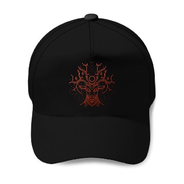 Discover Deer Gold Version Baseball Caps