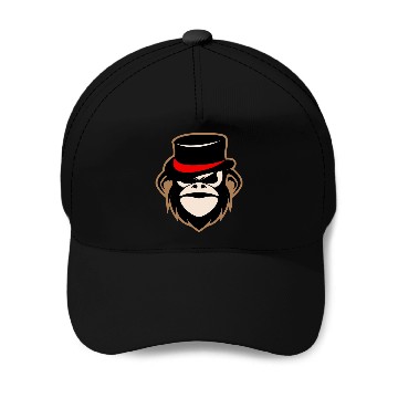 Discover Black Monkey Baseball Caps