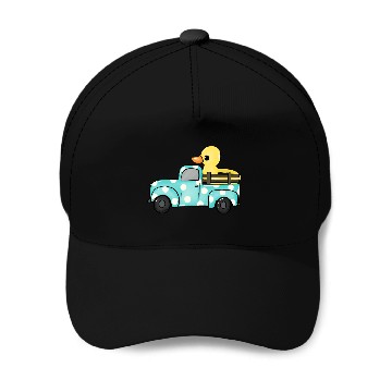 Discover Duck Swimming Ring Baseball Caps