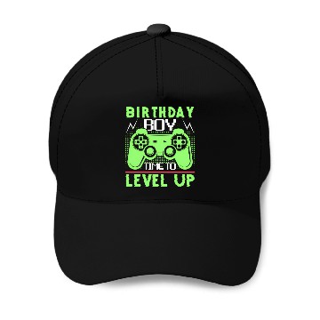 Discover Timet O Level Up Gaming Quotes Baseball Caps
