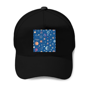 Discover Galaxy nebula art Baseball Caps