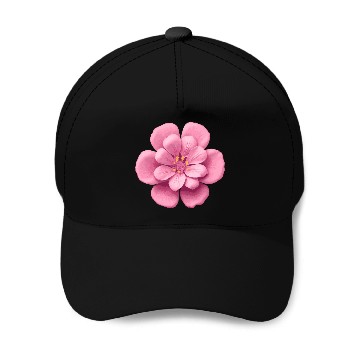 Discover Pink Sakura flower Baseball Caps