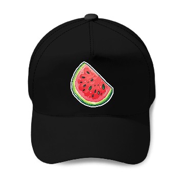 Discover Watermelon Slice - Juicy Delights Baseball Caps