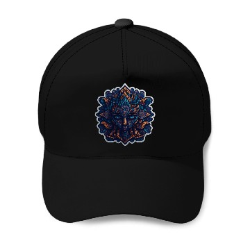 Discover Psychedelic Divinity Baseball Caps