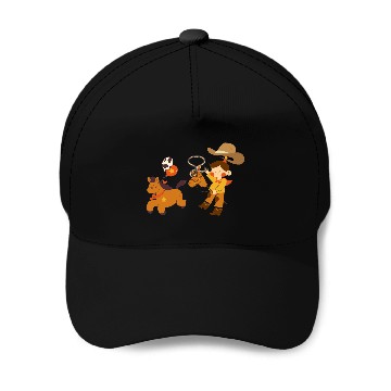 Discover cowboy illustration Baseball Caps