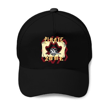 Discover Pirate Zone, Pirate Day Baseball Caps