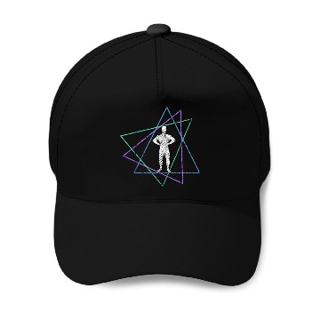 Discover Geometric Bodybuilder Baseball Caps