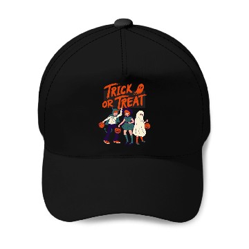 Discover Trick or treat Baseball Caps