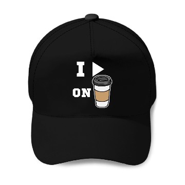 Discover I Run On Coffee Baseball Caps