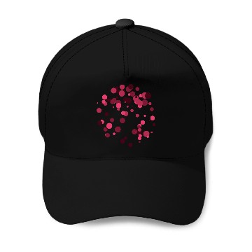 Discover abstract circles pattern Baseball Caps
