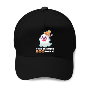 Discover This is Some Boo Sheet Funny Halloween Ghost Gift Baseball Caps