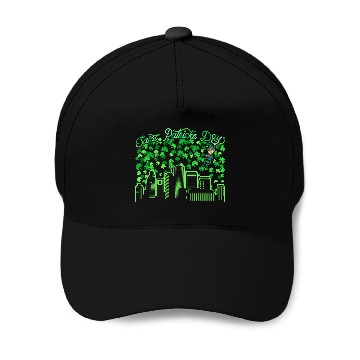 Discover Saint Patrick's Day Houston Texas Baseball Caps