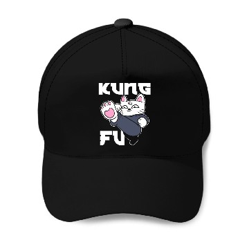 Discover Kung Fu Cat Cat Mom Baseball Caps