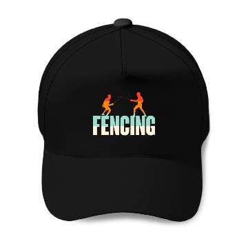 Discover Fencing Baseball Caps