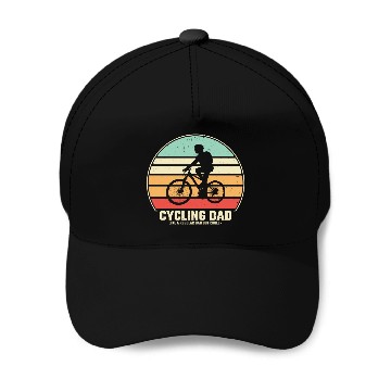 Discover Cycling Dad Baseball Caps