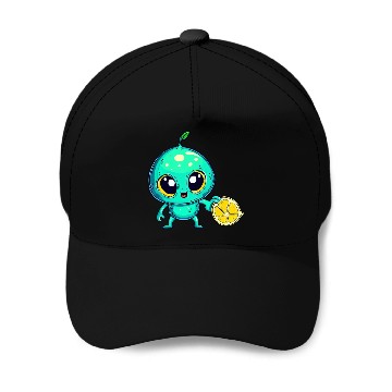 Discover Alien Fruit Magic: Sweet Lemon from Outer Space Baseball Caps