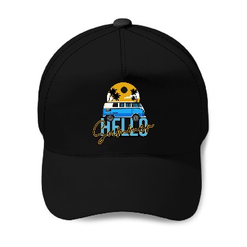 Discover Hello Summer Baseball Caps