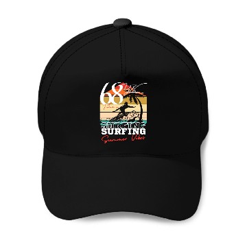 Discover Surfing summer vibes Baseball Caps