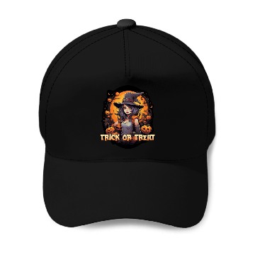 Discover Trick or treat Baseball Caps