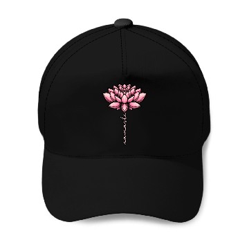 Discover Namaste Lotus Baseball Caps