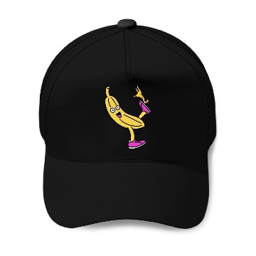 Discover Banana Baseball Caps