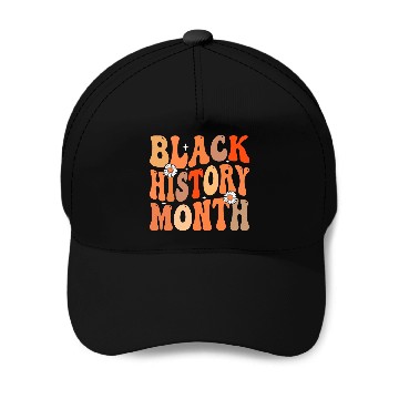 Discover Black history month Baseball Caps
