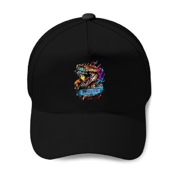 Discover Roaring Evolution Baseball Caps