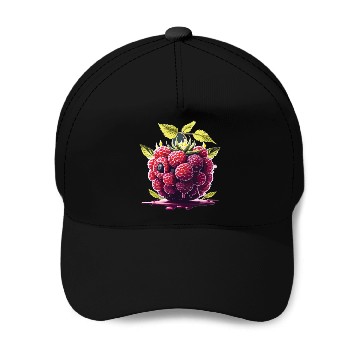 Discover Raspberry Baseball Caps