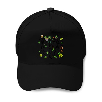 Discover Skeleton Saint Patrick s Day Baseball Caps