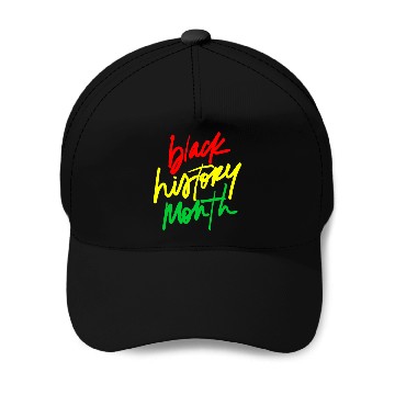 Discover Black History Month Baseball Caps