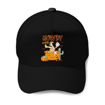 Discover Howdy Witch Baseball Caps