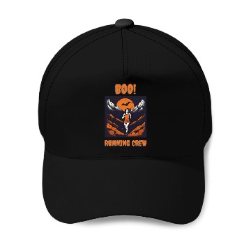 Discover Boo Running Crew Baseball Caps
