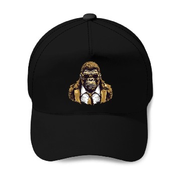 Discover Mafia gorilla Baseball Caps