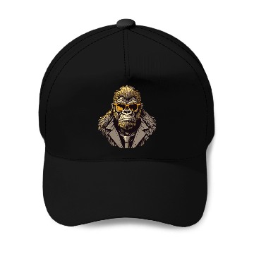 Discover Mafia gorilla Baseball Caps