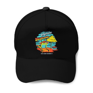 Discover Malibu California Baseball Caps