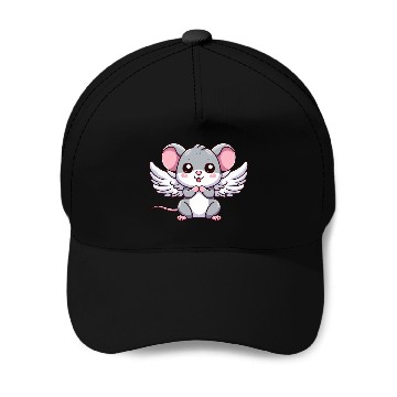 Discover Mouse Angel Wings Baseball Caps