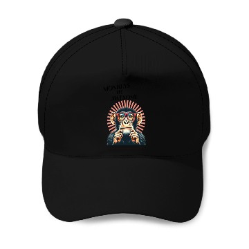 Discover monkey are the awesome Baseball Caps