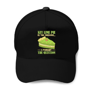 Discover Key Lime Pie Lover Dessert Baseball Caps