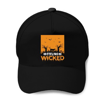 Discover Halloween Feeling wicked Baseball Caps