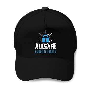 Discover Cybersecurity Allsafe Cybersecurity Programmer Baseball Caps